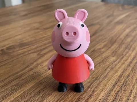 Figura decorativa: Peppa Pig Figure — referencia de MakerWorld