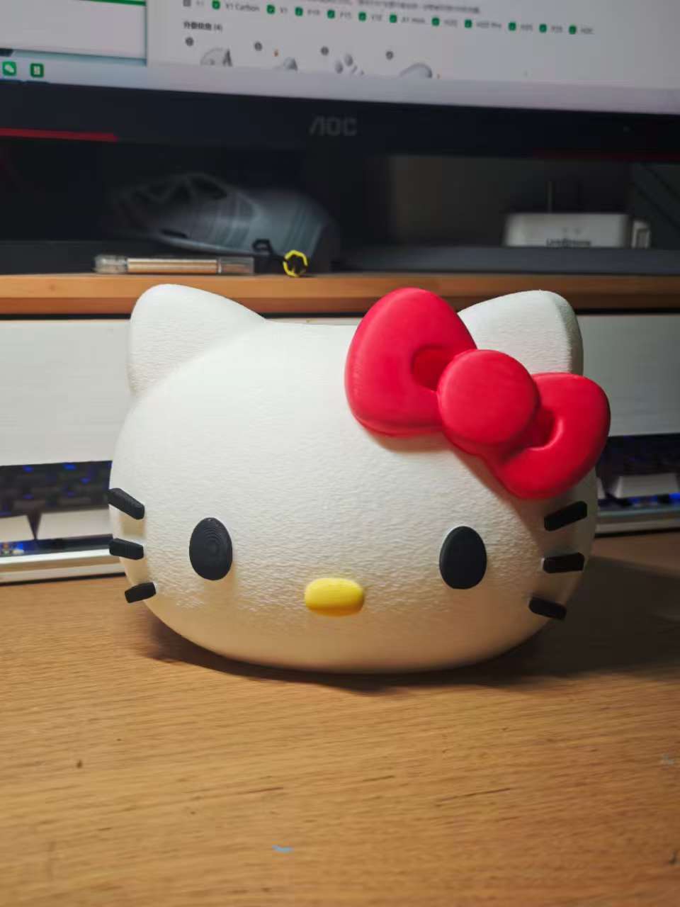 Miniatura 2 do modelo 3D Hello Kitty 化妆笔收纳桶