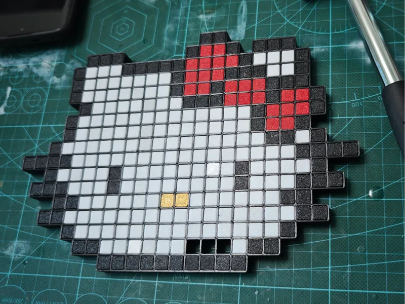 像素敲豆豆凯蒂猫Hello Kitty