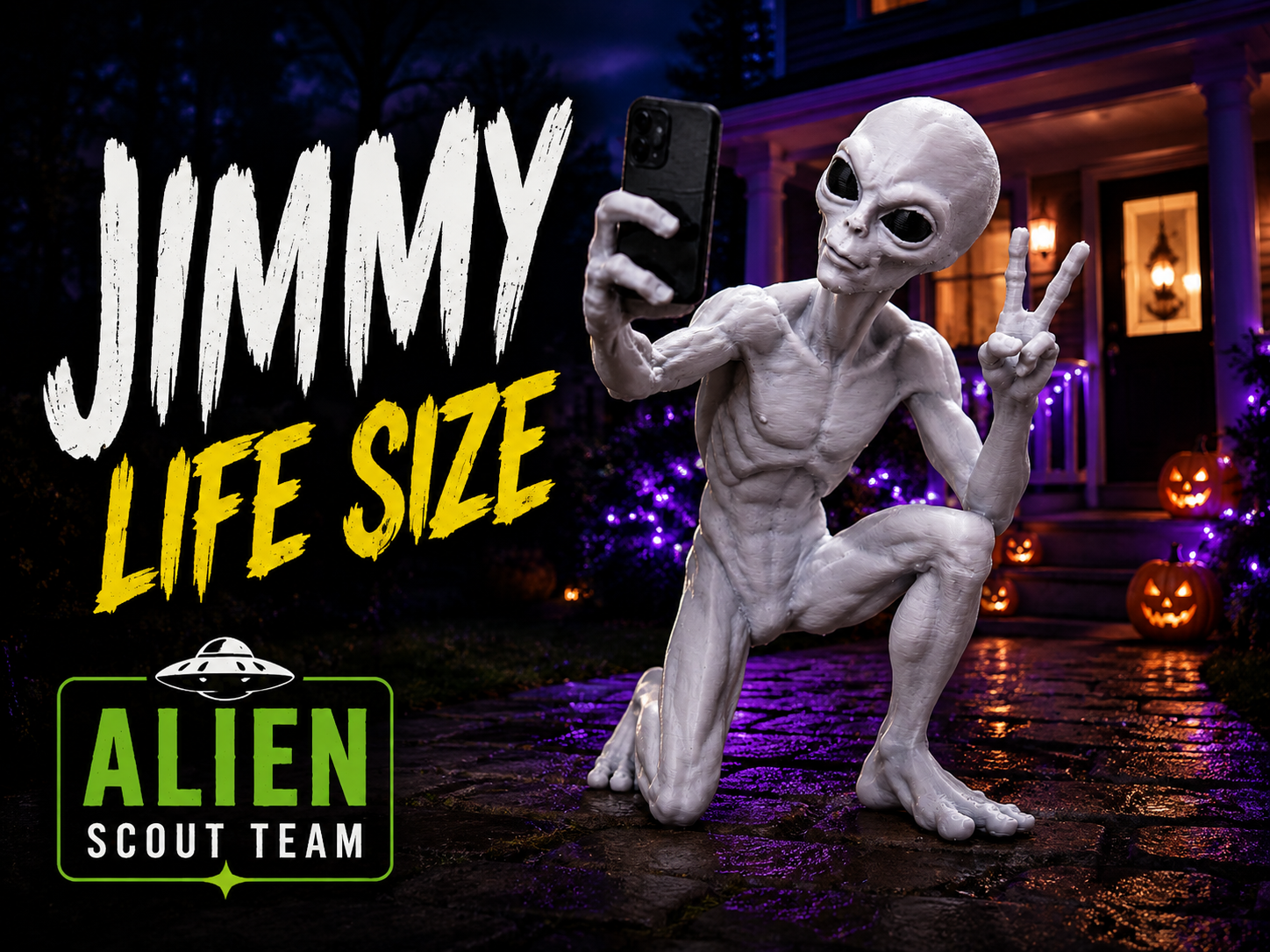 Jimmy - LIFE SIZE (Alien Scout Team) 3D model