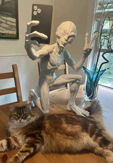 Modelo para impresión 3D: Jimmy - LIFE SIZE (Alien Scout Team) — vista de referencia 3