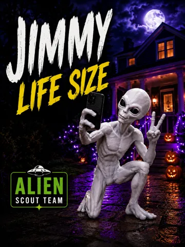 Modelo para impresión 3D: Jimmy - LIFE SIZE (Alien Scout Team) — vista de referencia 2
