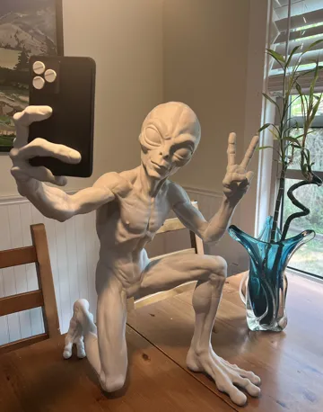 Modelo para impresión 3D: Jimmy - LIFE SIZE (Alien Scout Team) — vista de referencia 4
