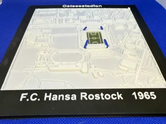 Ostseestadion Rostock Bilderrahmen 