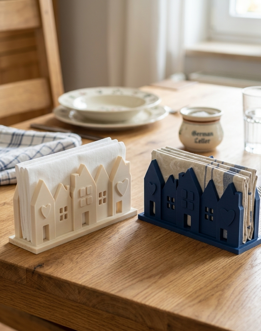 Miniatura 2 do modelo 3D Serviettenhalter