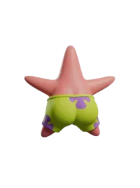 Patricio con pantalones