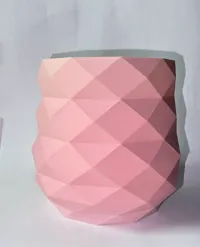 Cache-pot low poly — photo 7