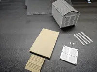 Cabanon miniature de jardin — photo 3