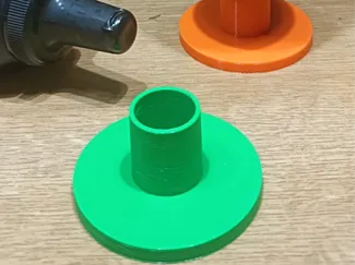 Upside-Down Bottle Stand – No More Shaking!