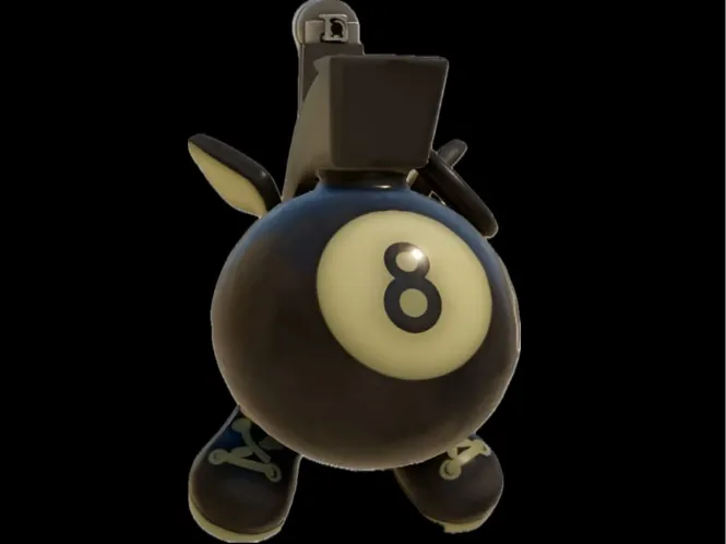 CS2 8 Ball Charm  