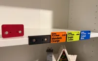 20mm shelf mount for 2 or 3 - A1 mini