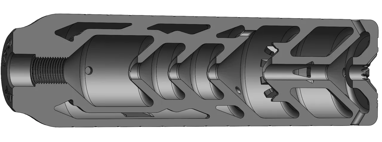 Silencer/Moderator for 22LR - 1/2x20 1/2x28 UN(E)F view 3