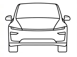 Tesla Model Y Juniper front design