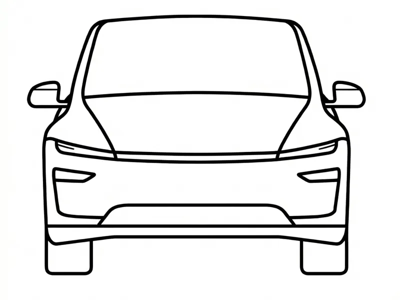 Tesla Model Y Juniper front design