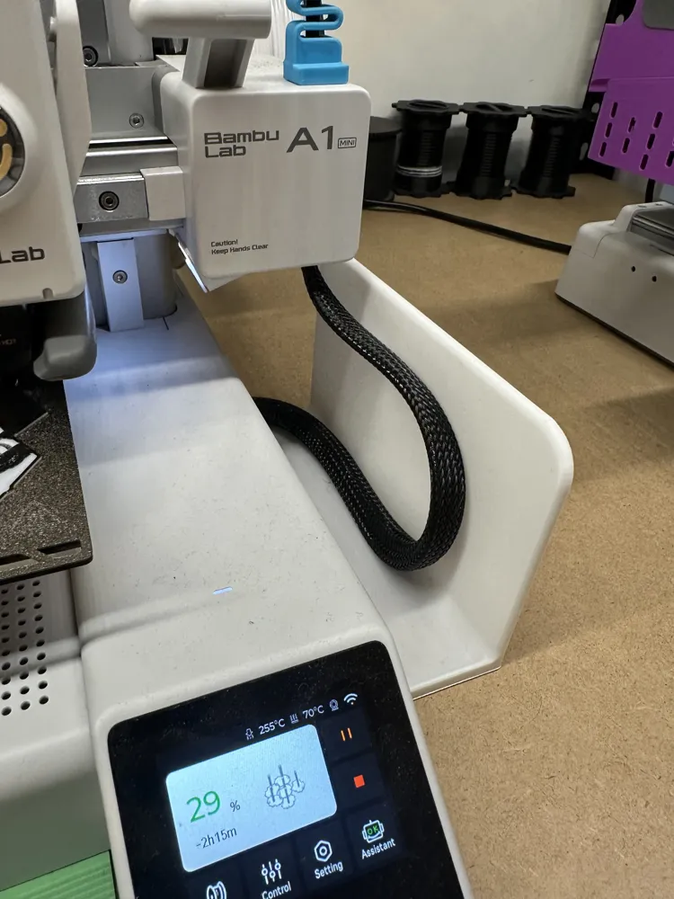 Cable guide for A1 mini - Free 3D Print Model - MakerWorld