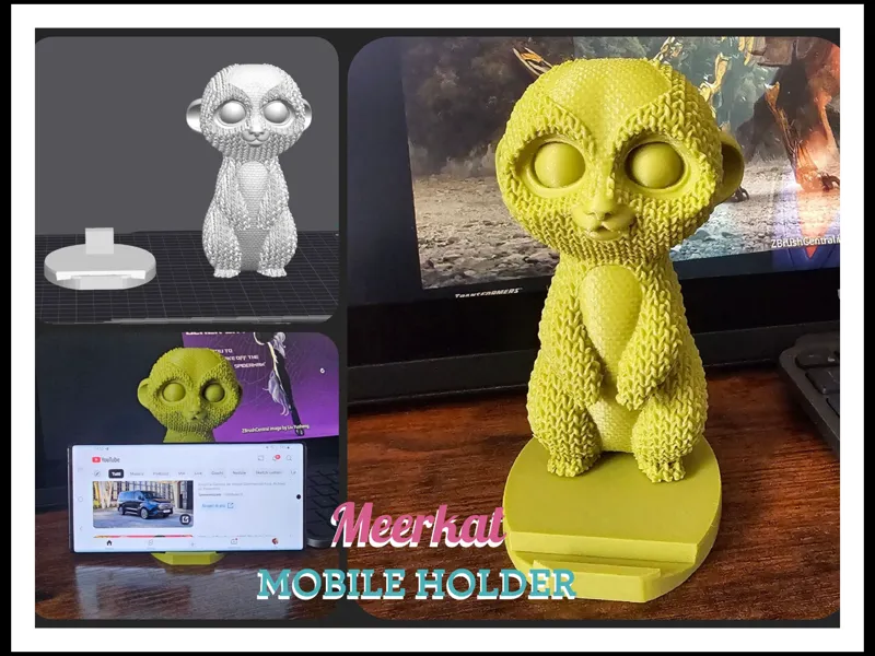 Meerkat mobile holder