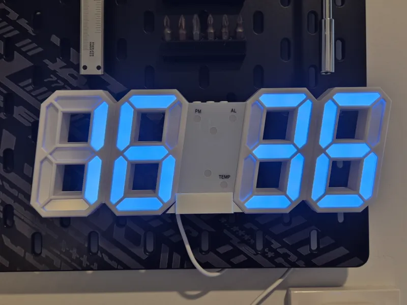 Skadis Clock Mount