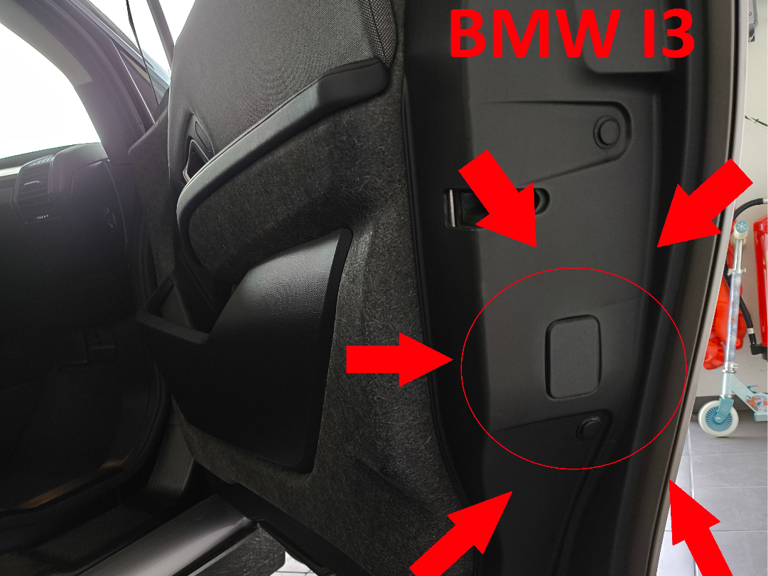 Reflektordeckel für BMW i3