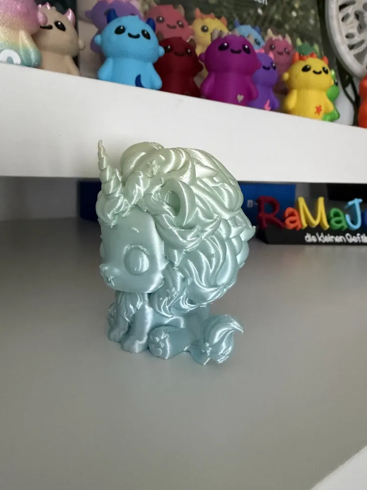 Leohorni Lion Unicorn cute figure for children - Free 3D Print Model ...