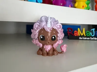 Leohorni Lion Unicorn cute figure for children