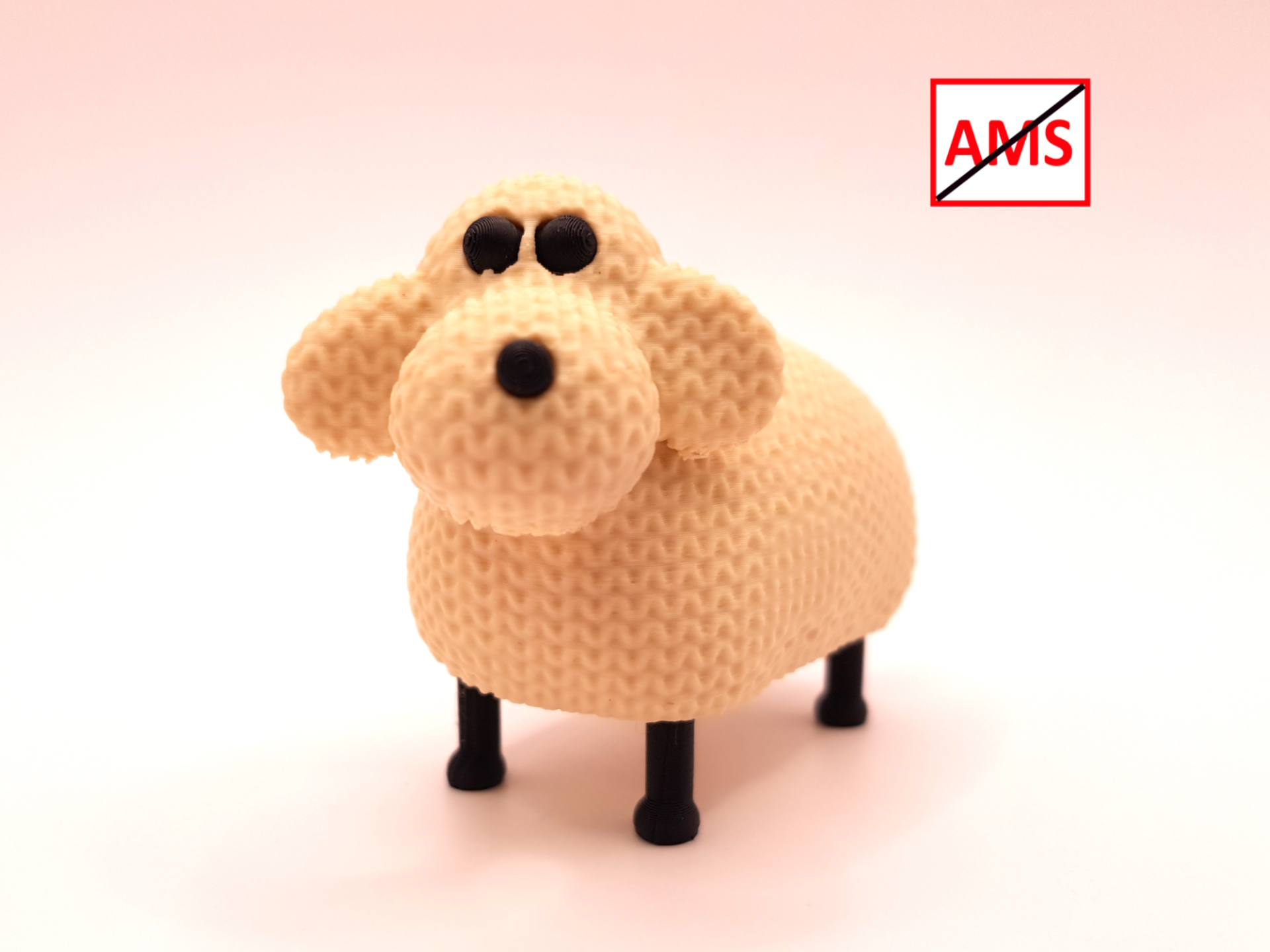 Miniatura 1 do modelo 3D NO AMS gestricktes  Schaaf  Multipart