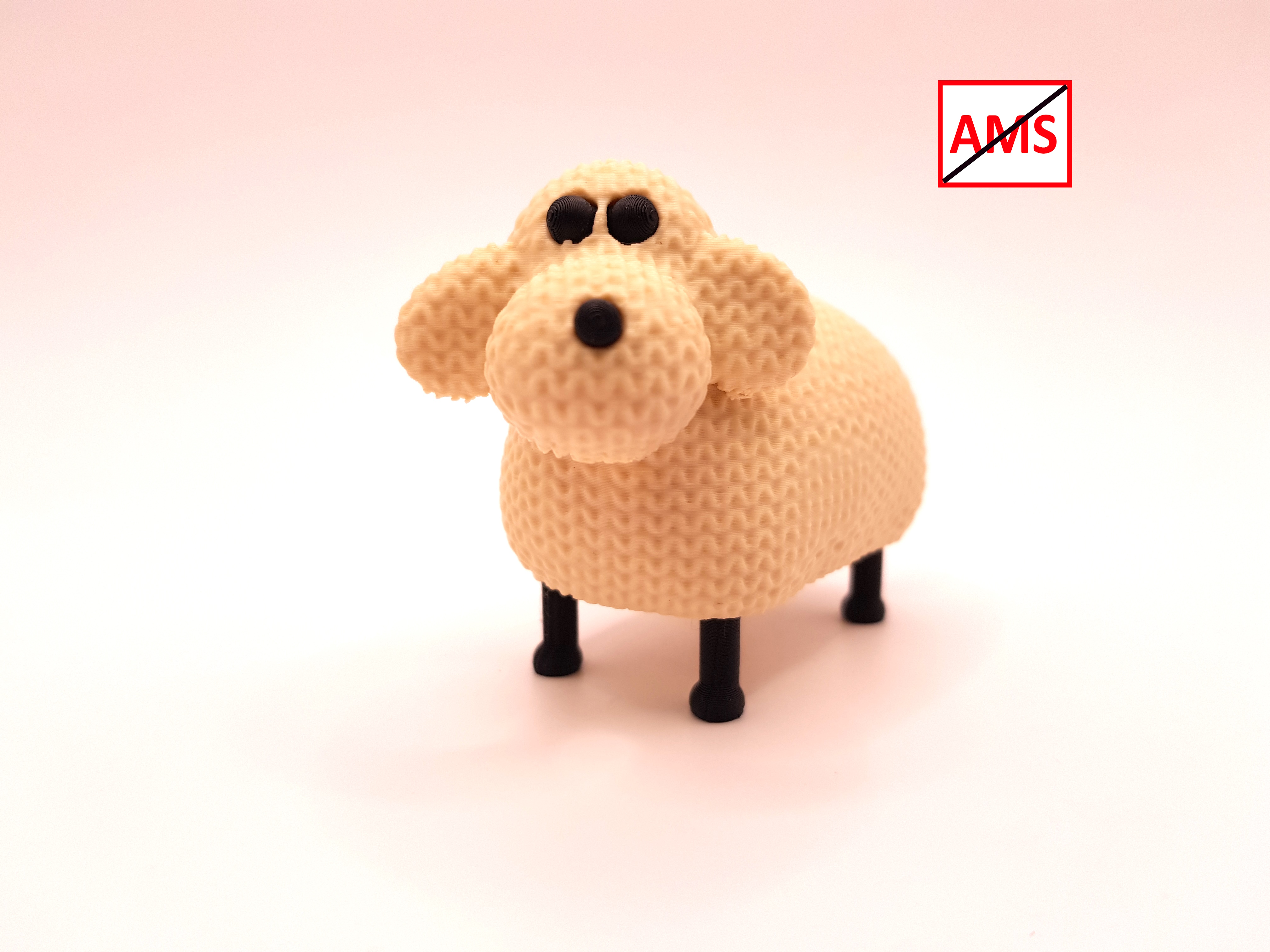 Miniatura 2 do modelo 3D NO AMS gestricktes  Schaaf  Multipart