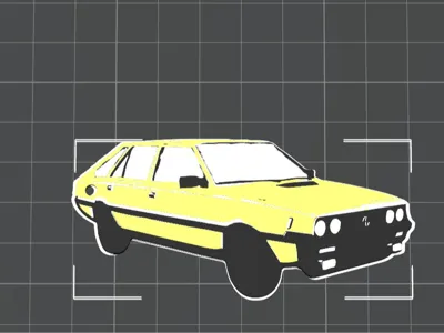 Polonez Aquarium Keychain