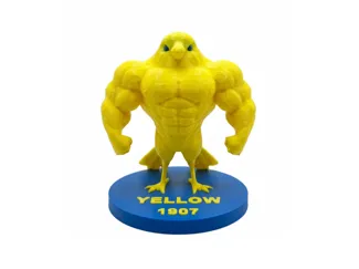 Yellow Basketball Bird – Fan Edition