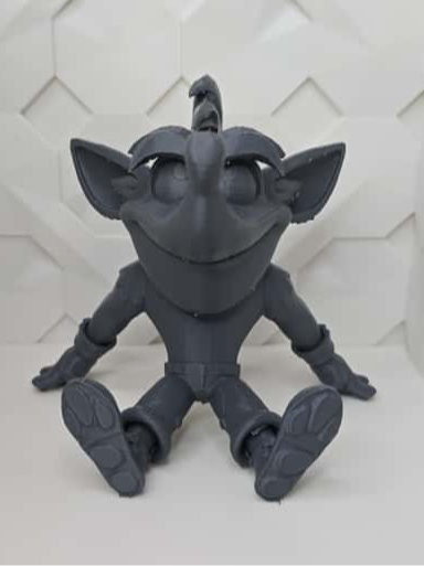 3Dプリント クラッシュ・バンディクー：タイニー・タイガー - 無料3D