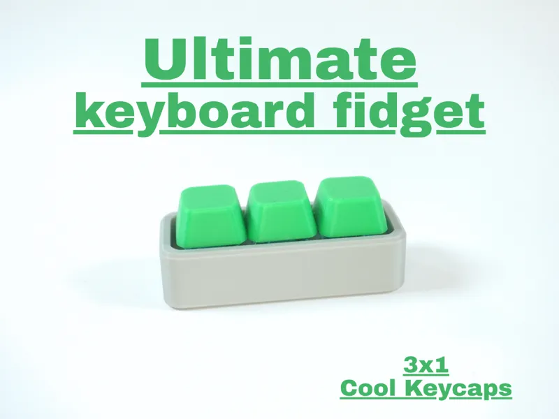 3x1 Keyboard Fidget