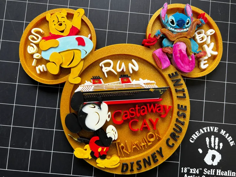Disney Cruise Line Castaway Cay Triathlon Magnet