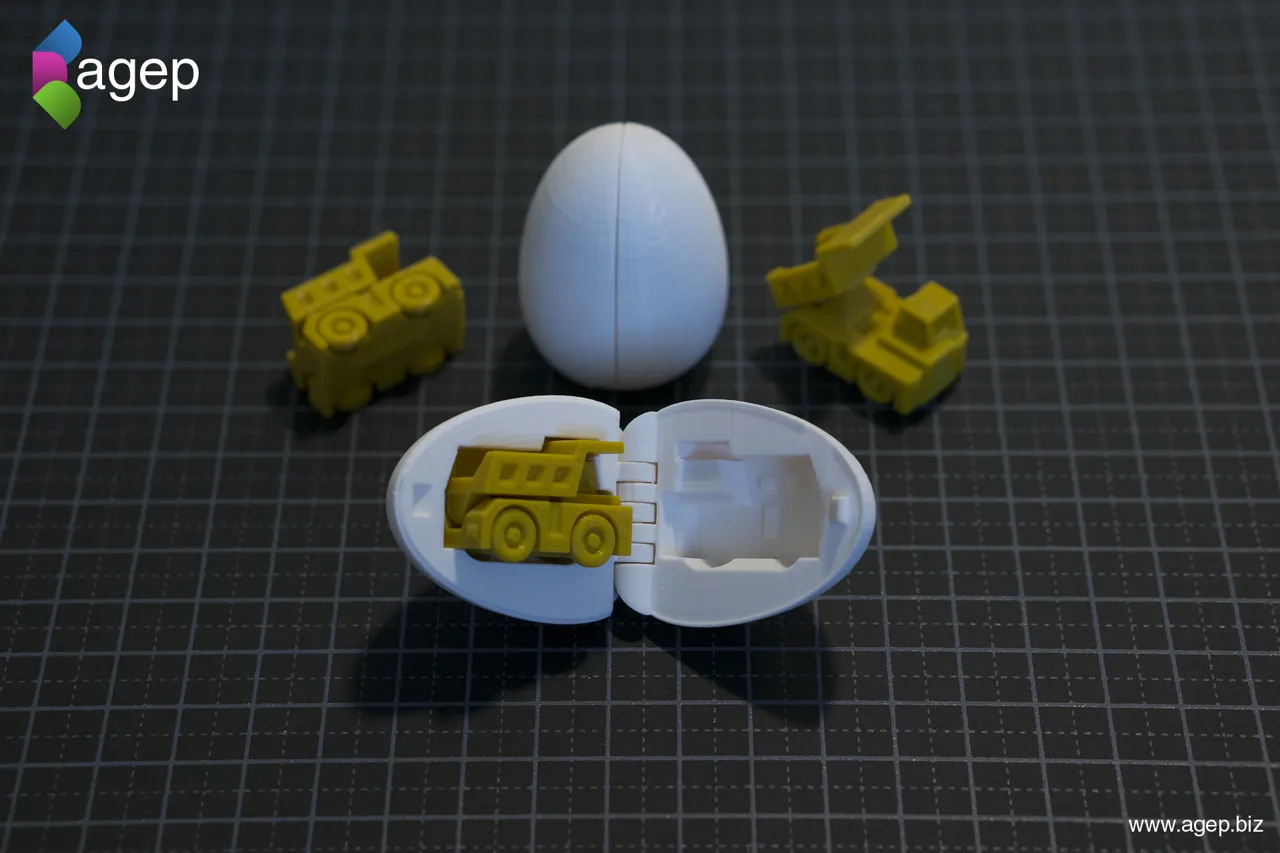 Surprise Egg #1 - Tiny Haul Truck view 2