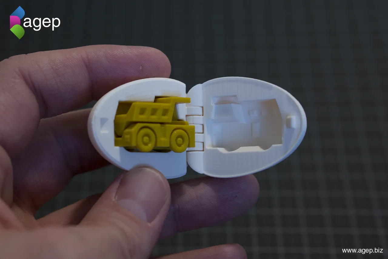 Surprise Egg #1 - Tiny Haul Truck view 4