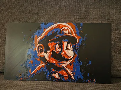Super Mario HueForge