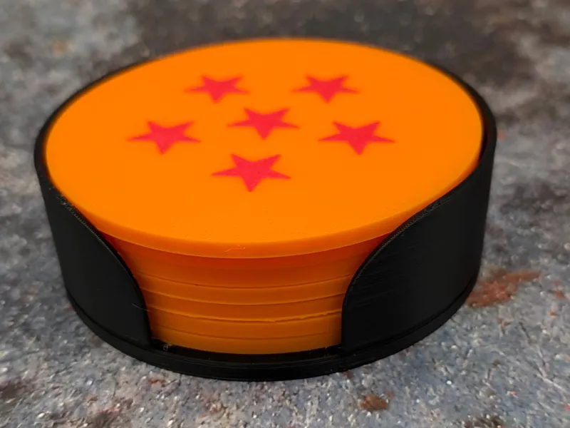 Dragon Ball Coasters incl Holder