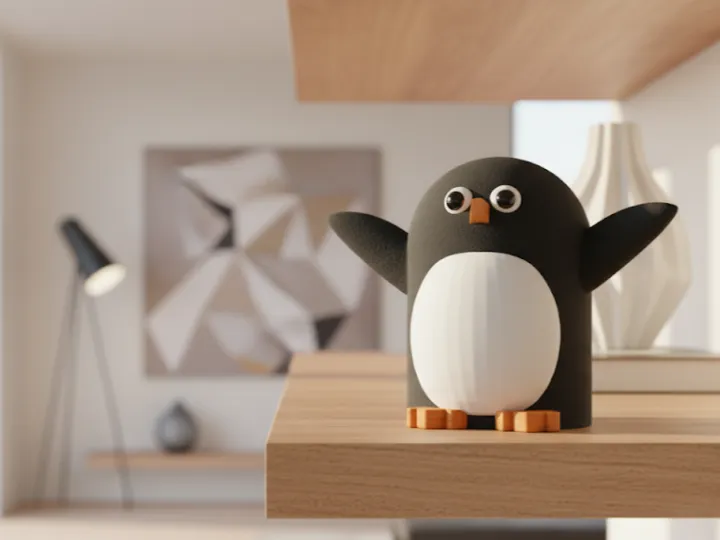 Penguin - Free 3D Print Model - MakerWorld
