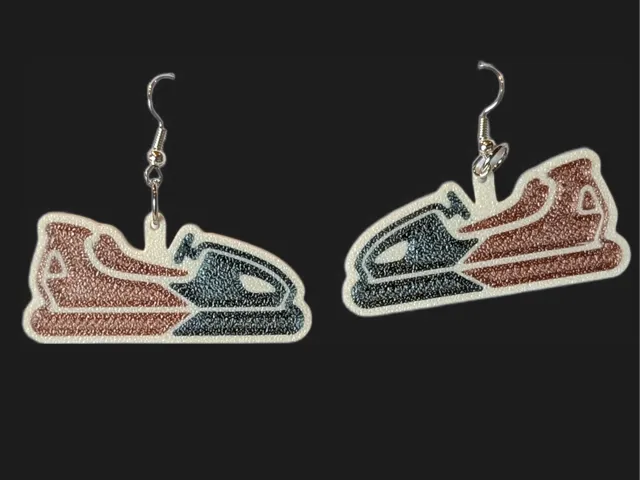 Scooter Bump Car Earrings