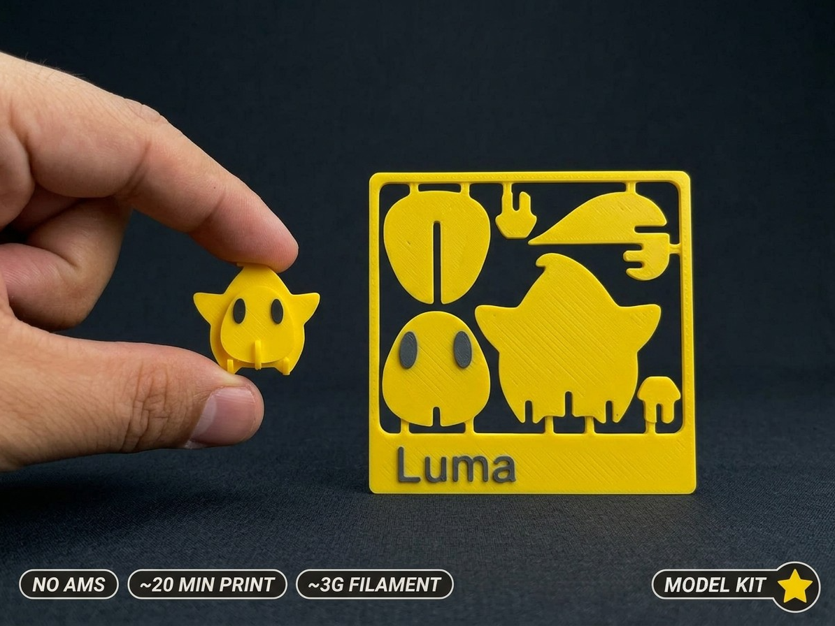 Super Mario Bros - Luma Kit Card - 1