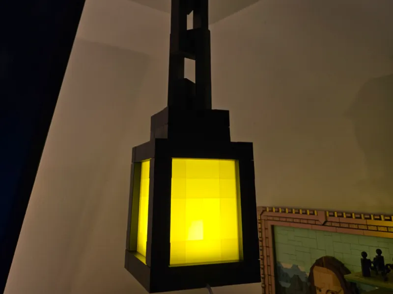 Hanging Minecraft Lantern