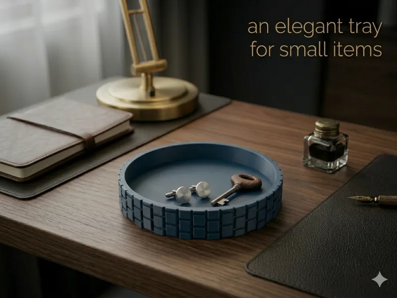 Elegant tray for small items