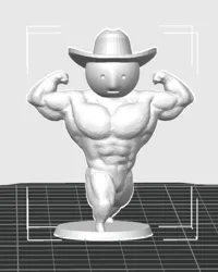 Smiski musclé version cow-boy — photo 2