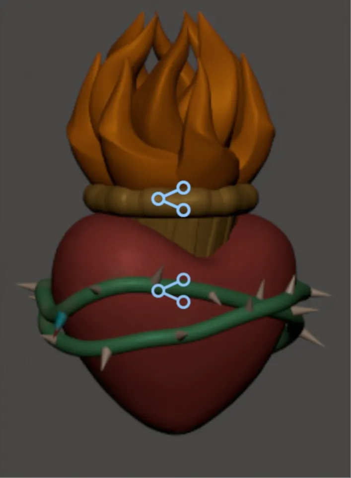 Flaming Heart