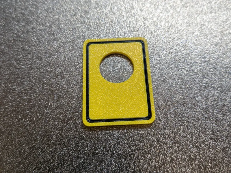 Label für Bananenbuchse Plain