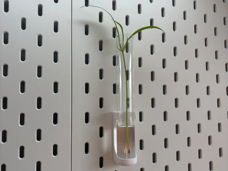 SKADIS - Glass tube holder for cuttings (adaptable