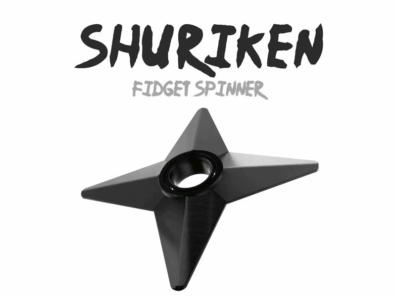 Shuriken Fidget Spinner