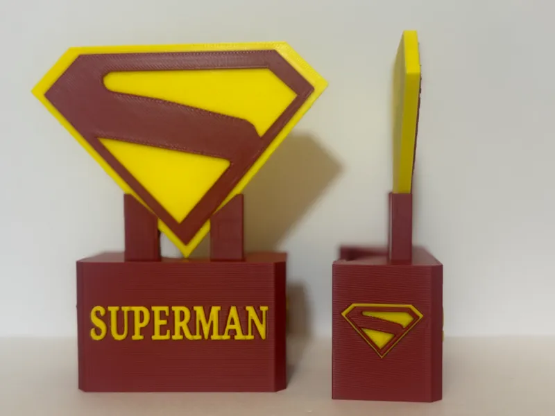 Superman Desk Display and Logo AMS