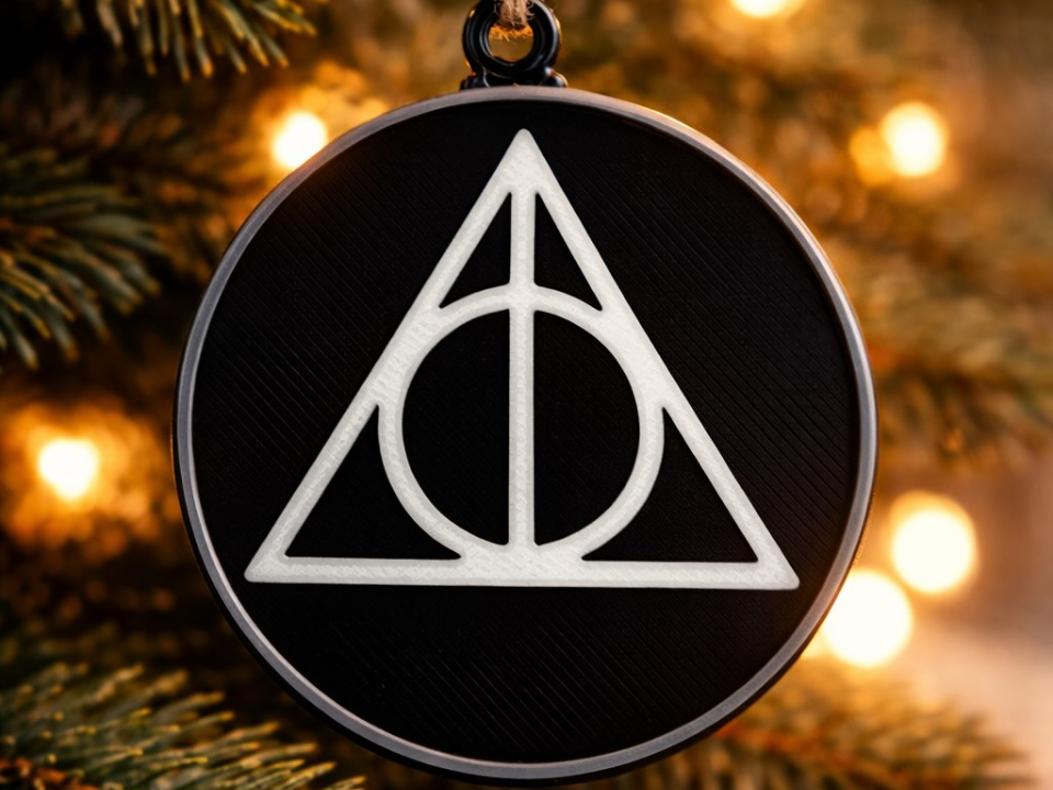 Deathly Hallows Symbol – Harry Potter Ornament