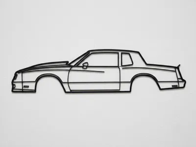 Chevrolet Monte Carlo 4th Gen Wall Art