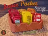 One Sauce Packet Storage Unit