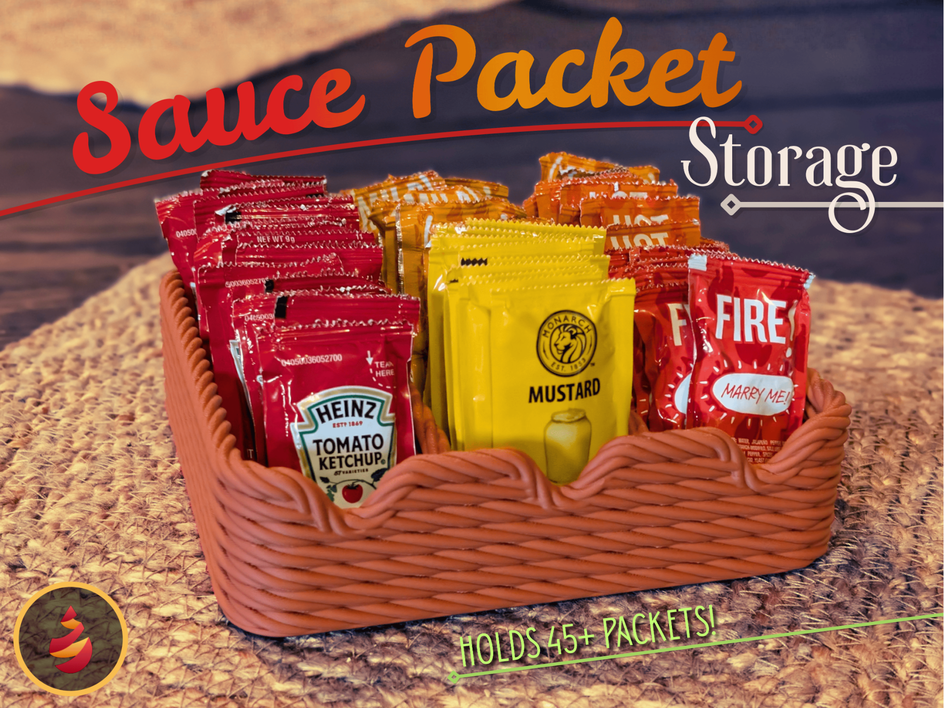 Sauce Packet Storage